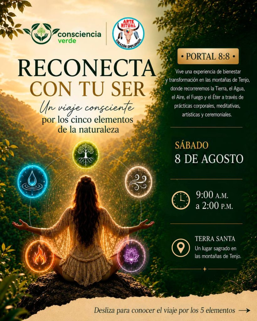 🌿 RECONECTA CON TU SER – 8 Agosto